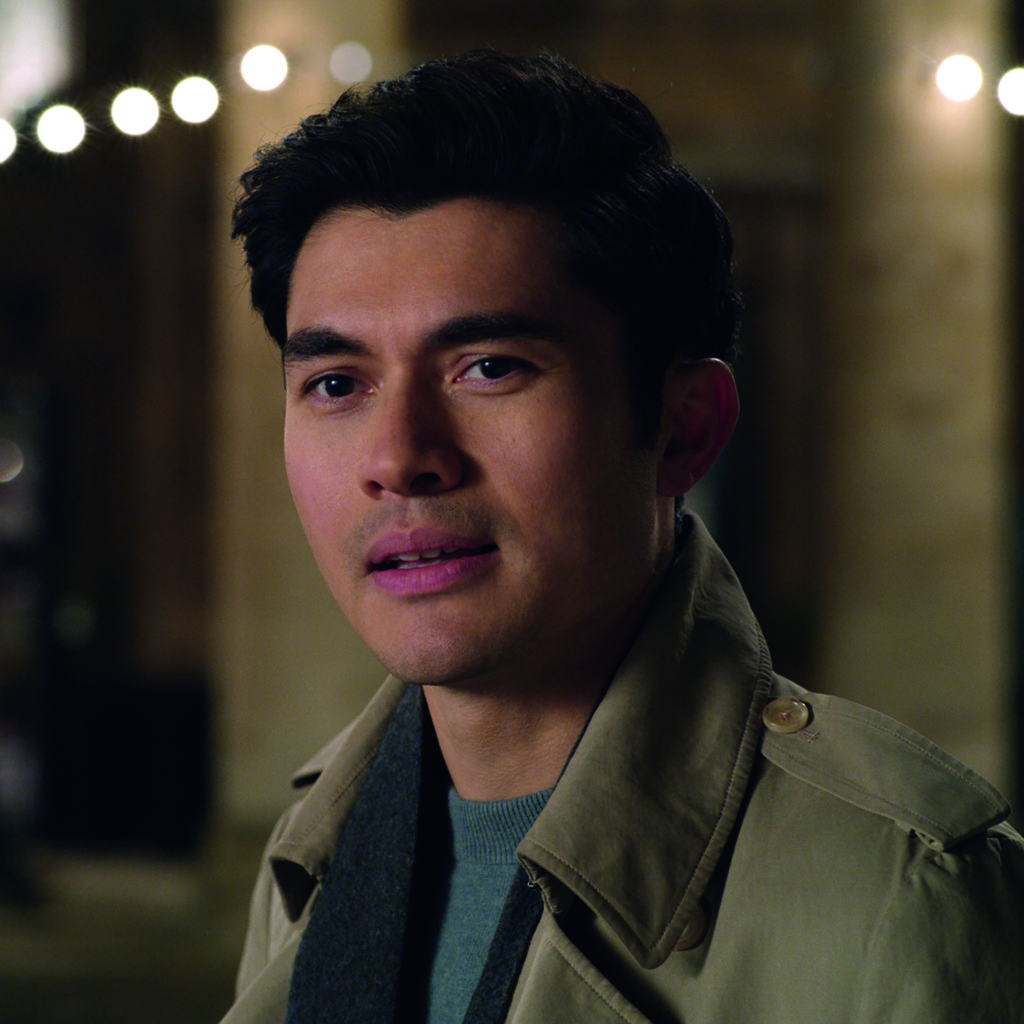 Henry Golding looking dreamy.