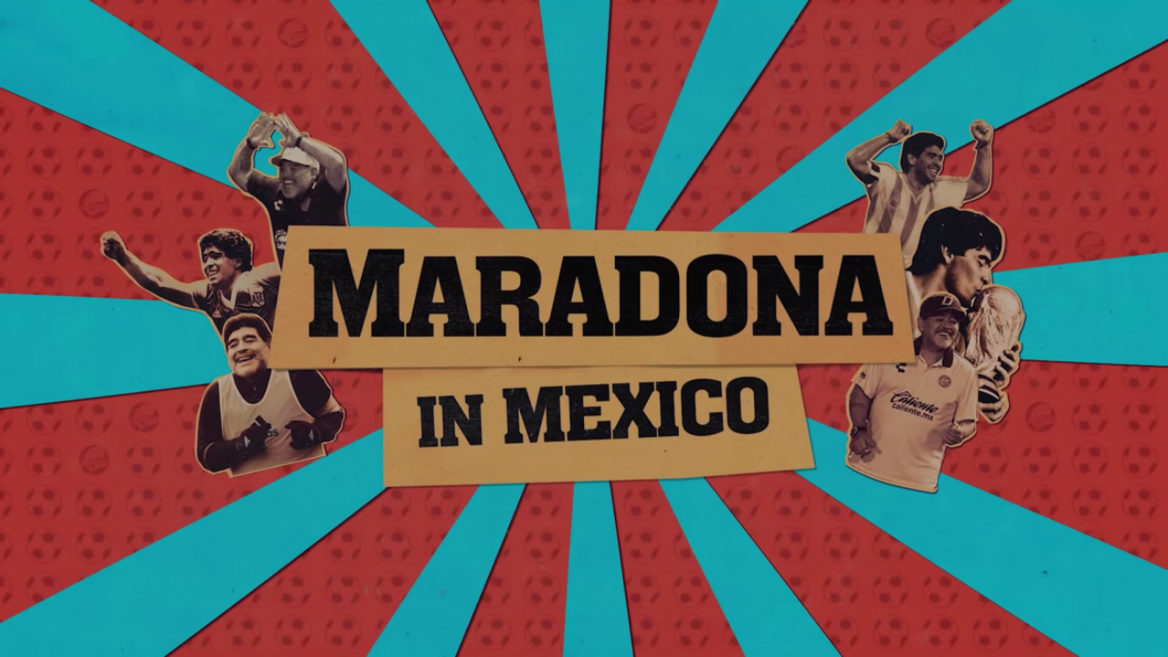Maradona in Mexico Slate