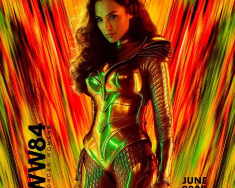 Wonder Woman 1984 character poster featuring Gal Gadot.