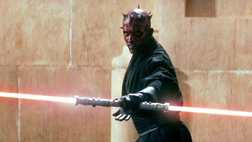 This is the actual Darth Maul and not my high-school friend in costume.