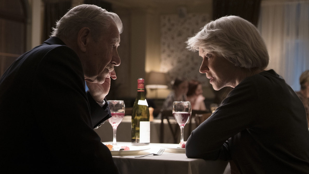 Helen Mirren and Ian McKellen are on a date in the movie The Good Liar.