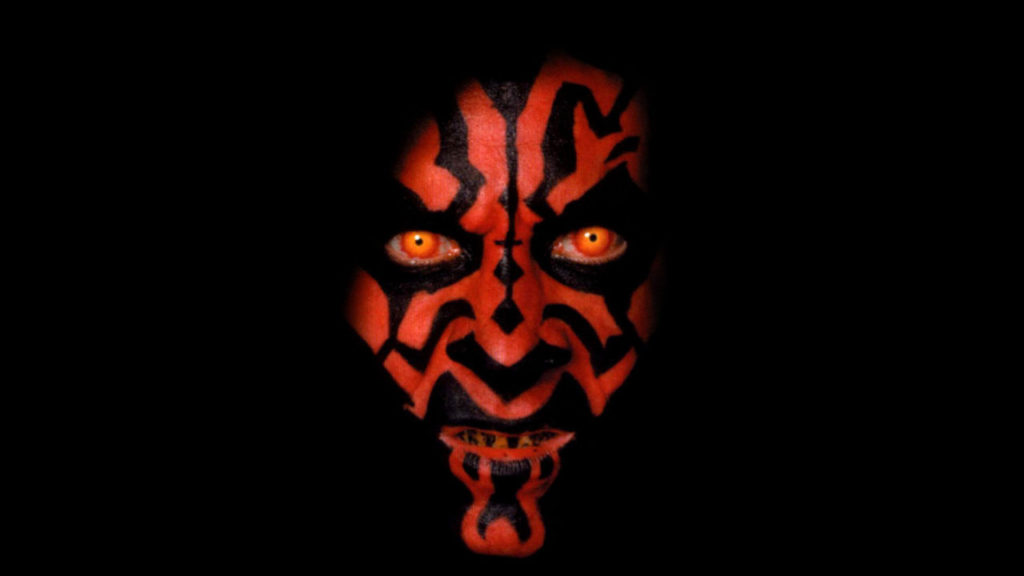 Darth Maul is one scary mojo.