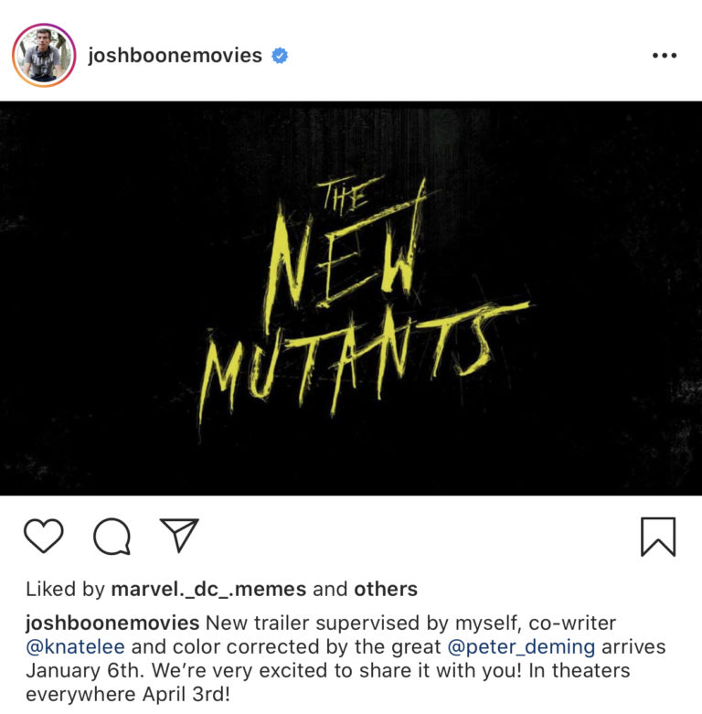 The New Mutants? We're Still Getting The New Mutants?
