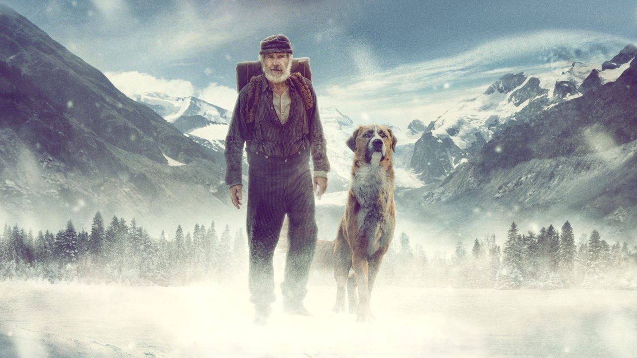 The Call Of The Wild A Cg Dog Befriends A Bedraggled Harrison Ford