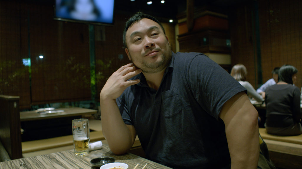 The host of Ugly Delicious: David Chang.