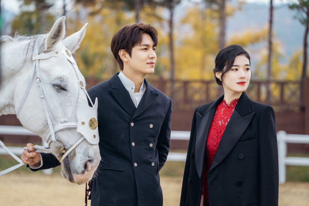Lee Min-ho and Jung Eun‑chae in Netflix's The King: Eternal Monarch.