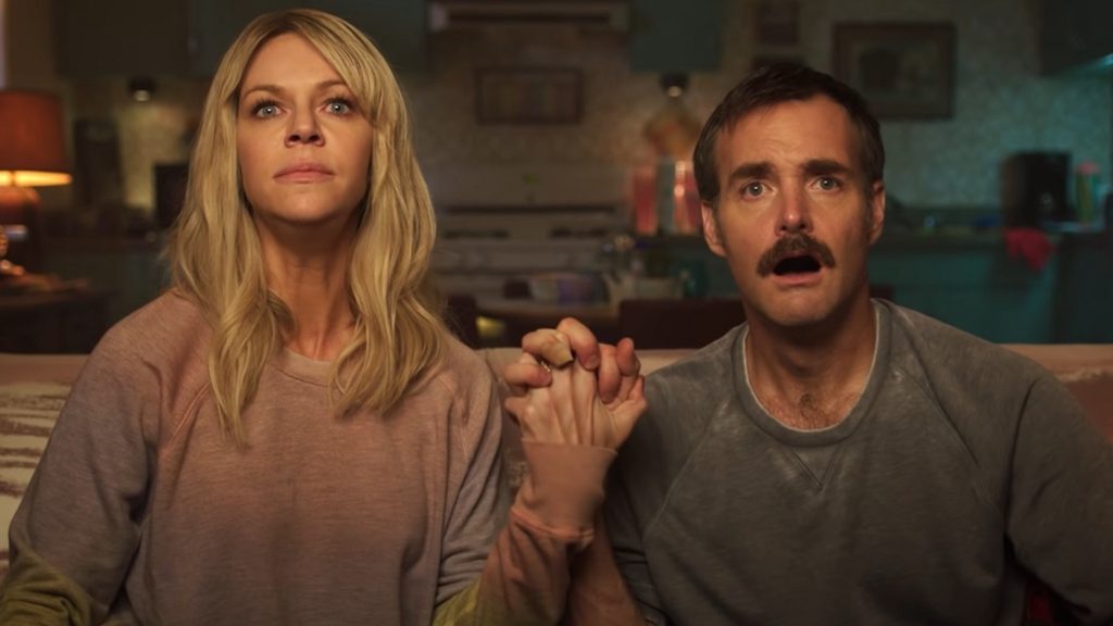 Kaitlin Olson and Will Forte play an obnoxious couple in Flipped on Quibi.