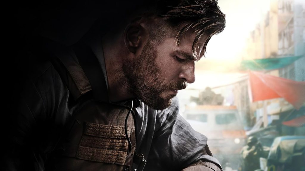 Chris Hemsworth plays Tyler Rake in Netflix's Extraction.