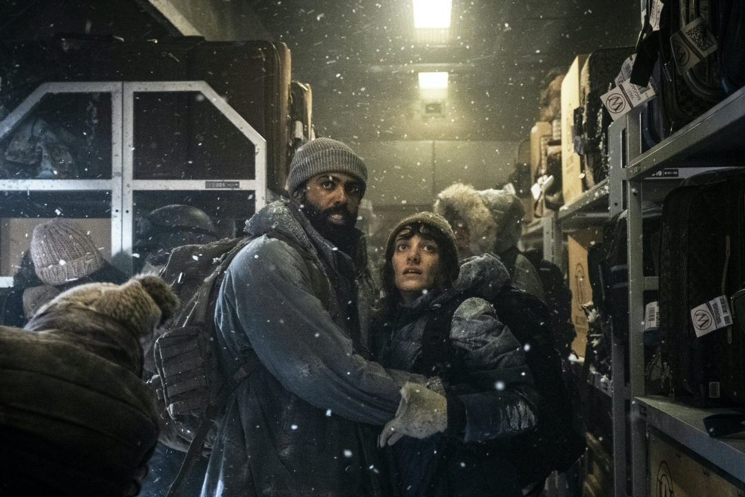 Layton and Zarah are "Tailies" in Netflix's Snowpiercer.