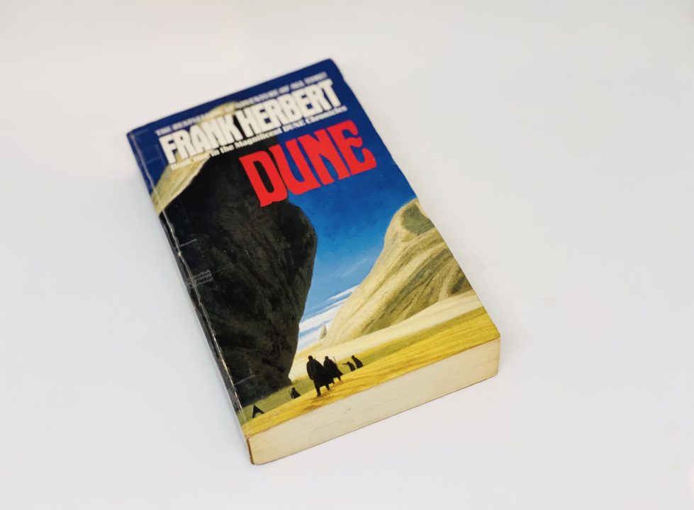 The actual stolen copy of Dune.