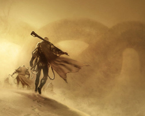 Concept art for Frank Herbert's Dune.