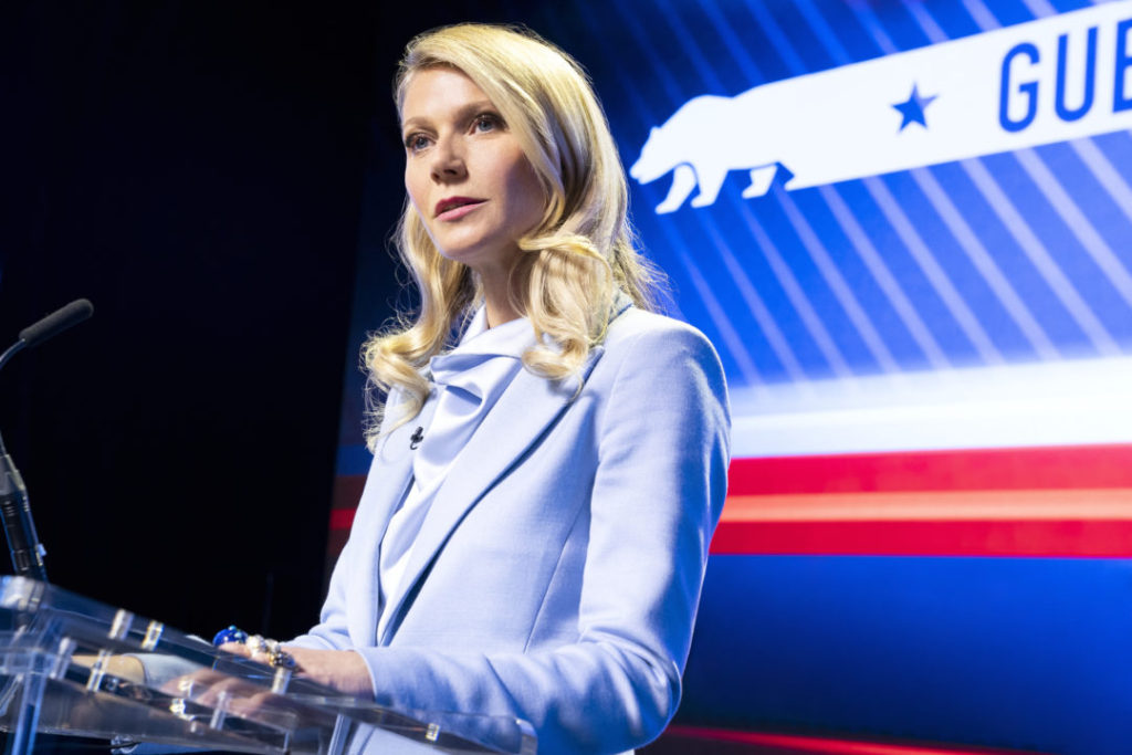 Gwyneth Paltrow is Georgina Hobart in The Politician.