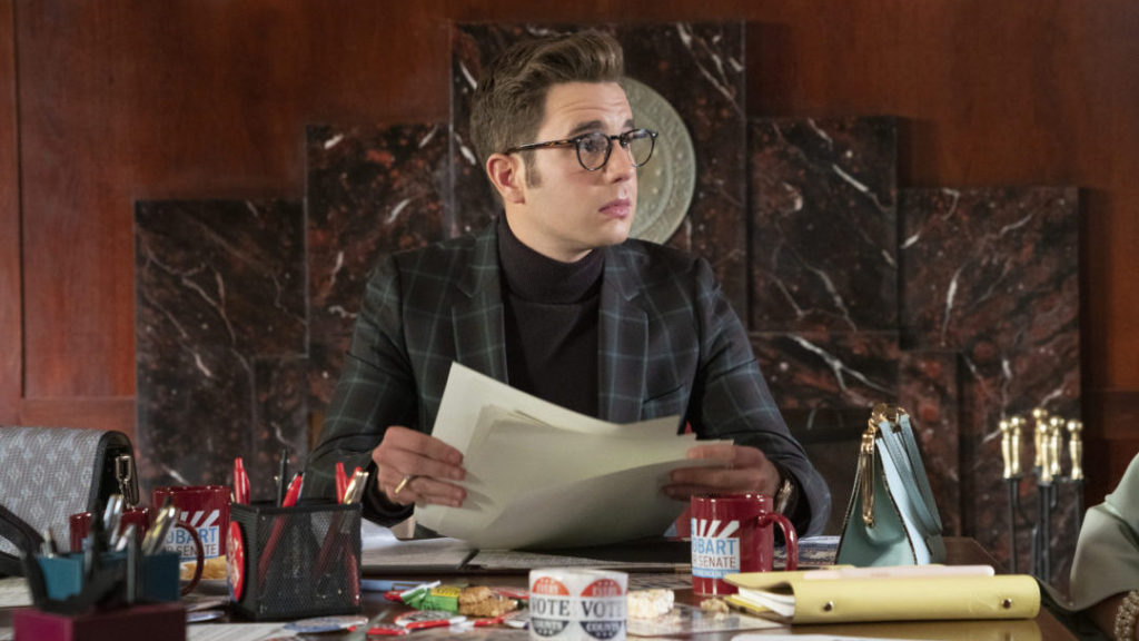 Ben Platt as Payton Hobart in episode 4 of The Politician, Season 2.