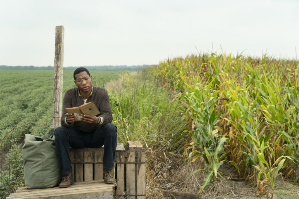 Atticus reads A Princess of Mars in HBO's Lovecraft Country.