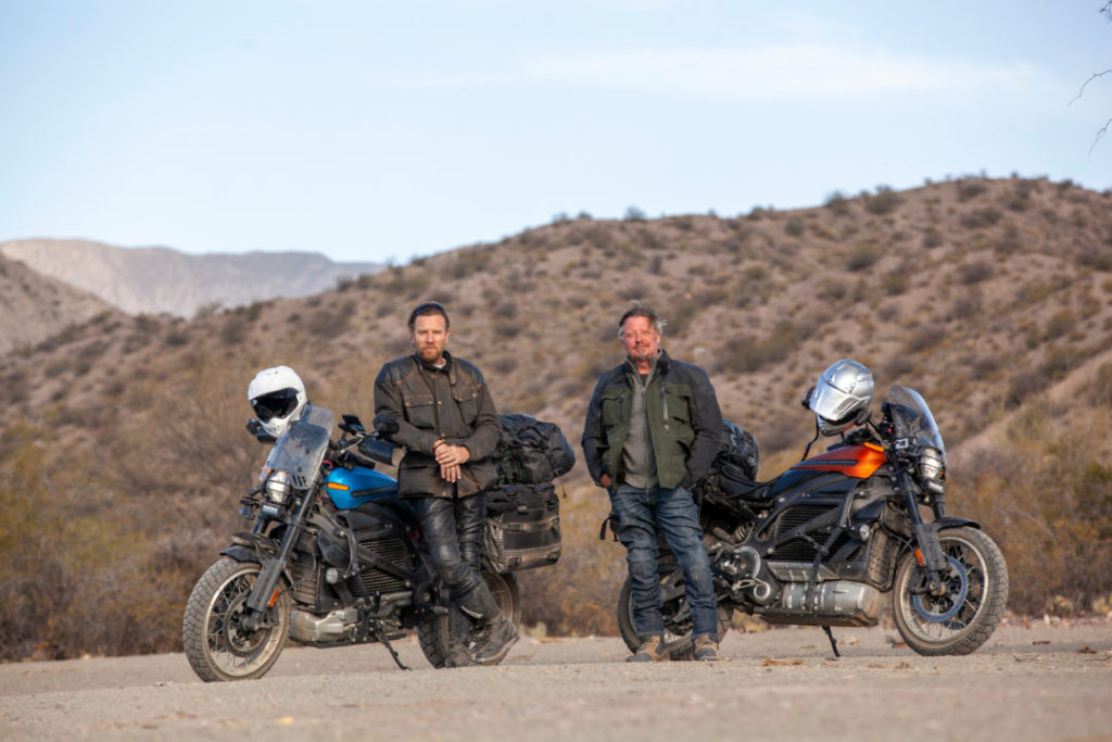 Charley Boorman and Ewan McGregor star in “Long Way Up."