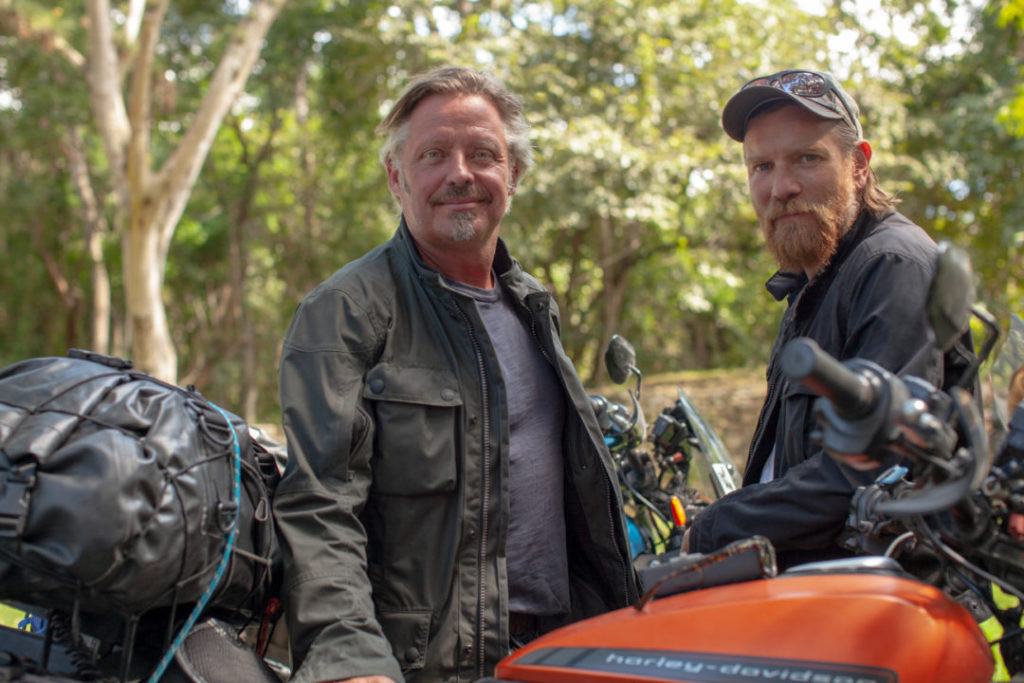 Charley Boorman and Ewan McGregor star in “Long Way Up."