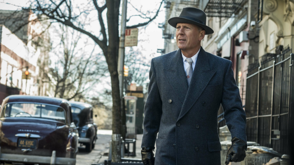 Bruce Willis as Frank Minna in Motherless Brooklyn