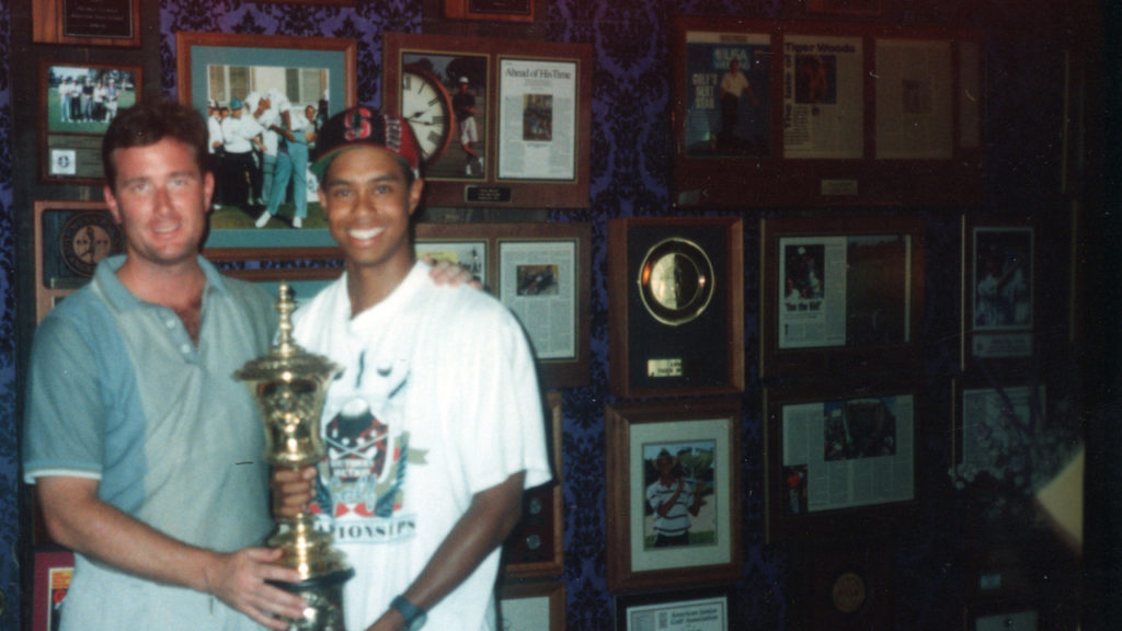 Joe Grohman, Tiger Woods and the Woods' Tiger shrine