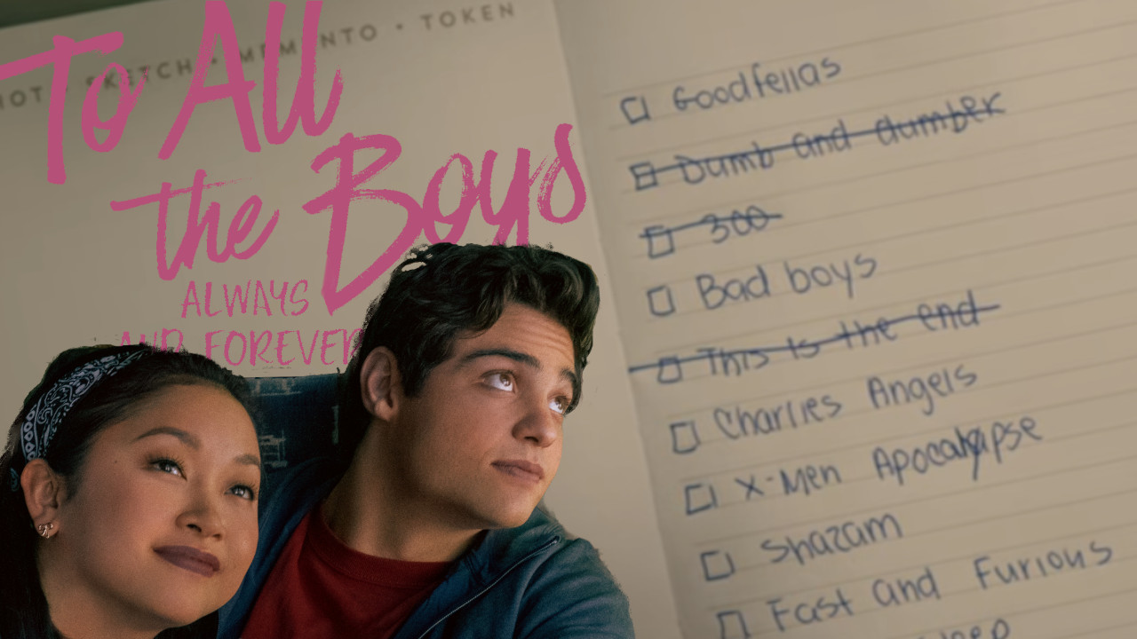 Let's talk about THAT movie list in To all the Boys 3