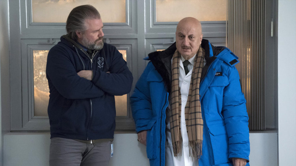 New Amsterdam, Tyler Labine & 	Anupam Kher