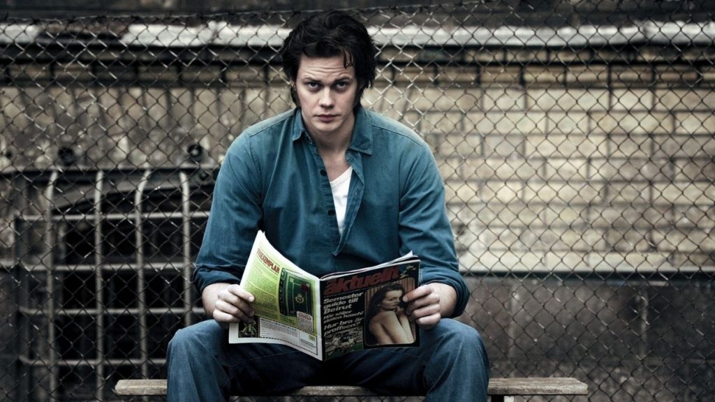 Bill Skarsgård's Clark Olofsson in another stint in jail.